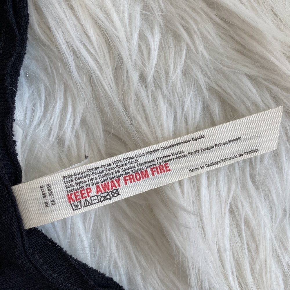 Free People | Sydney Lace Contrast Bodysuit - Picture 15 of 15